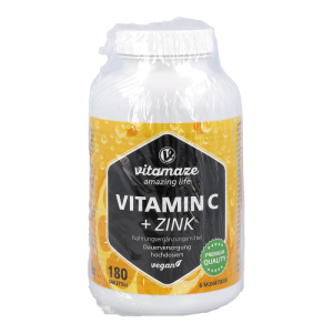 VIT C TBL 1000MG +ZINK
