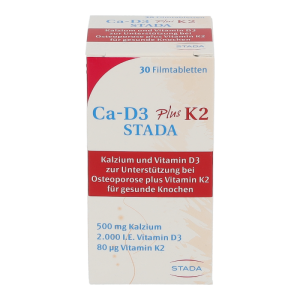Ca-D3 plus K2 STADA Filmtabletten 30 Stk.