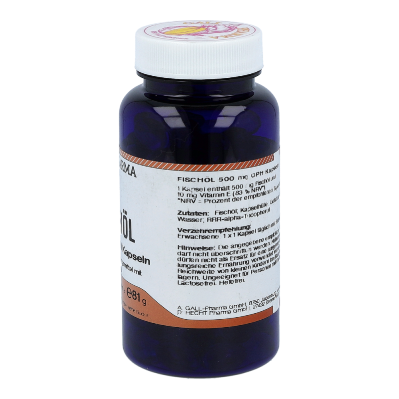 Fischöl 500mg Kapseln