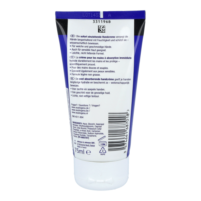 Neutrogena Norwegische Handcreme Einzelstein-Essenz 75 ml