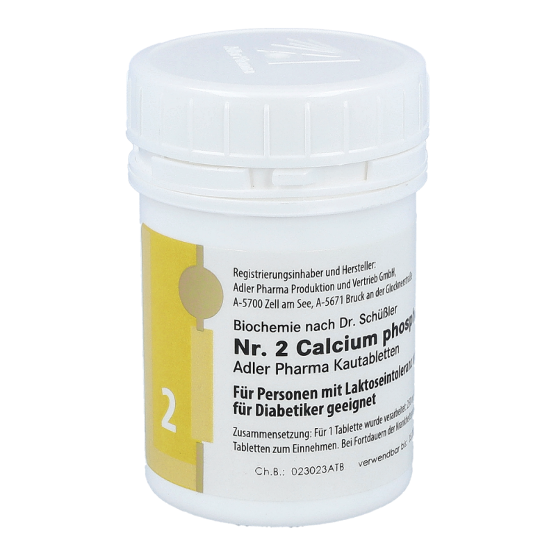 Schüßler Nr. 2 Calcium phosporicum D6 Kautabletten 100 g