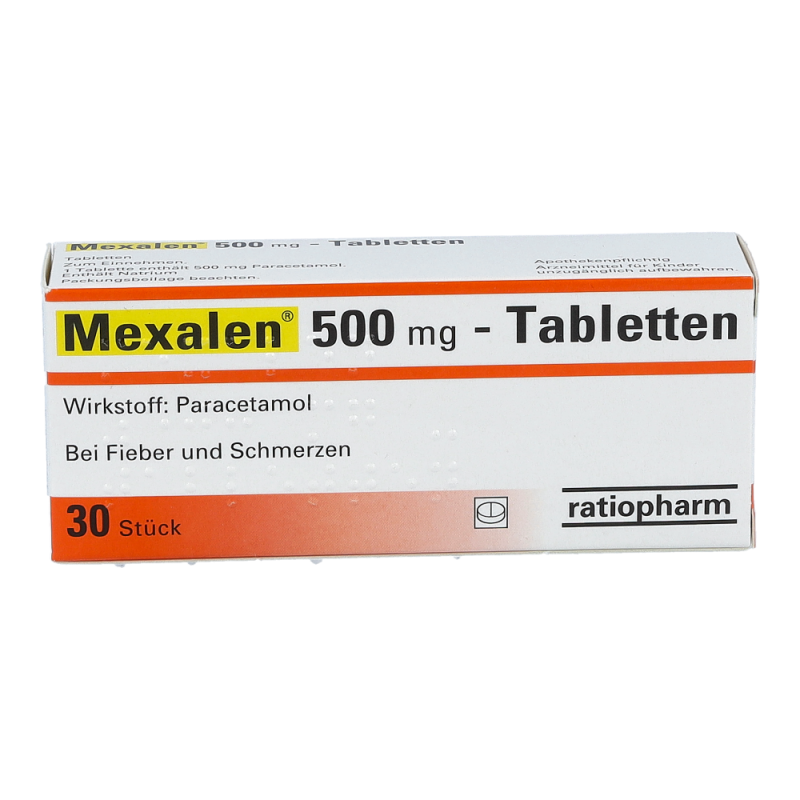 Mexalen 500 mg Tabletten