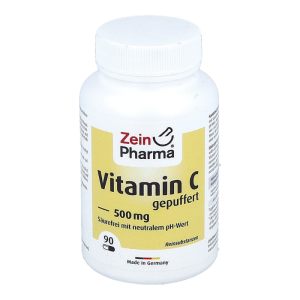 ZeinPharma Gepuffertes Vitamin C 500 mg Kapseln 90 Stk.