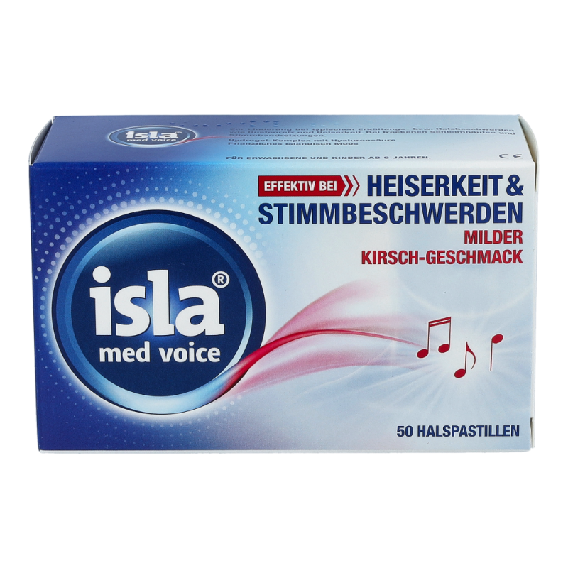 isla med hydro+ Kirsche Pastillen 50 Stk.