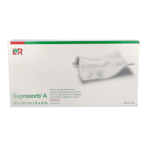 Suprasorb A Alginatverband 10 Stk. 10 x 20 cm