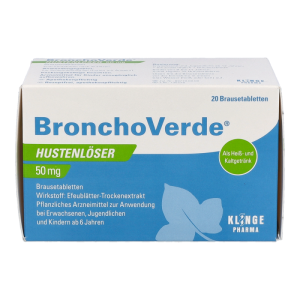 Bronchoverde Brausetabletten 50 mg 20 Stk.