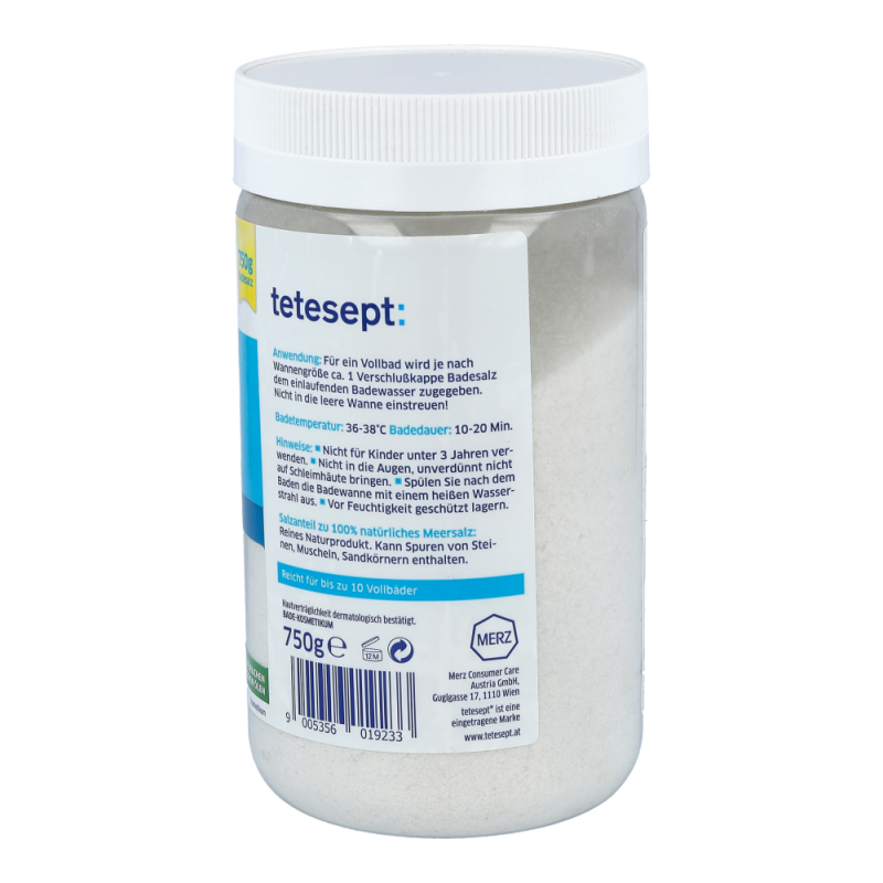 Tetesept Basen-Mineral Badezusatz 750 g