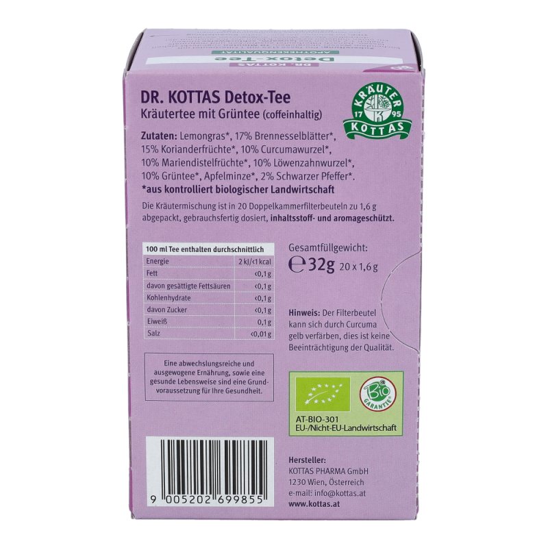 Dr. Kottas Detox-Tee 20 Btl.