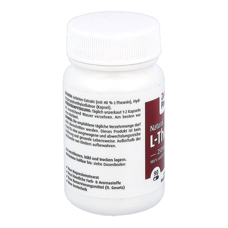 ZeinPharma L-Theanin 250 mg Kapseln 90 Stk.