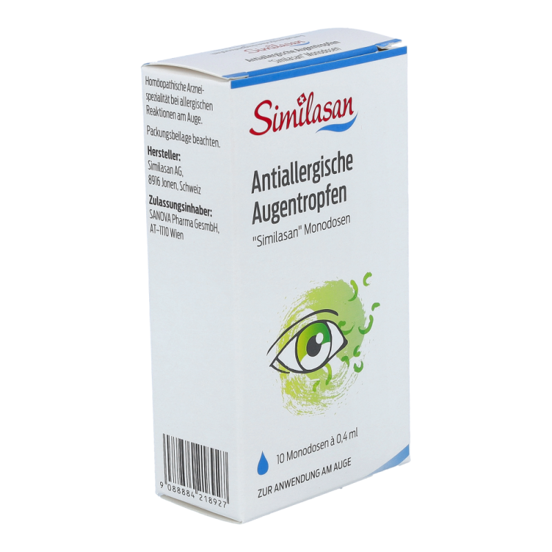 Similasan Antiallergische Augentropfen Monodosen 10 Stk.