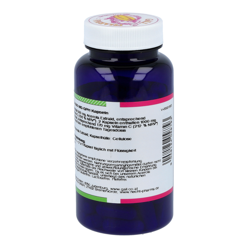 Gall Pharma Acerola 500 mg Kapseln 90 Stk.