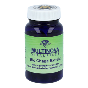 Multinova Chaga Extrakt Kapseln 60 Stk. BIO