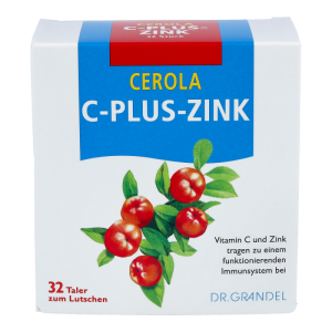 Vitamin C Cerola plus Zinktaler 32 Stk.