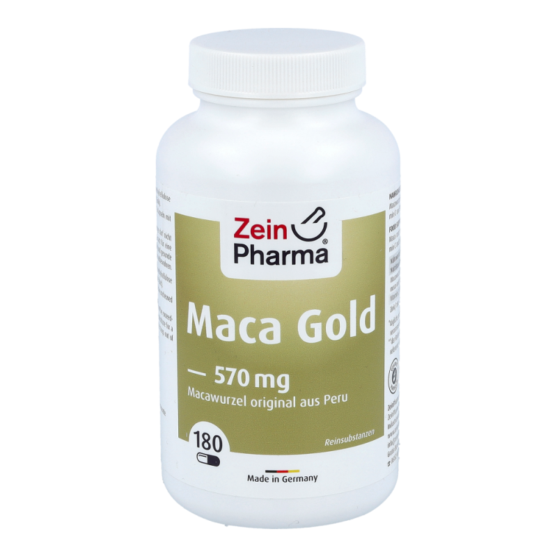 ZeinPharma Maca Gold 570 mg Kapseln 180 Stk.