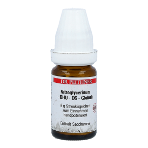 Nitroglycerin DHU 8 g D 6 Globuli