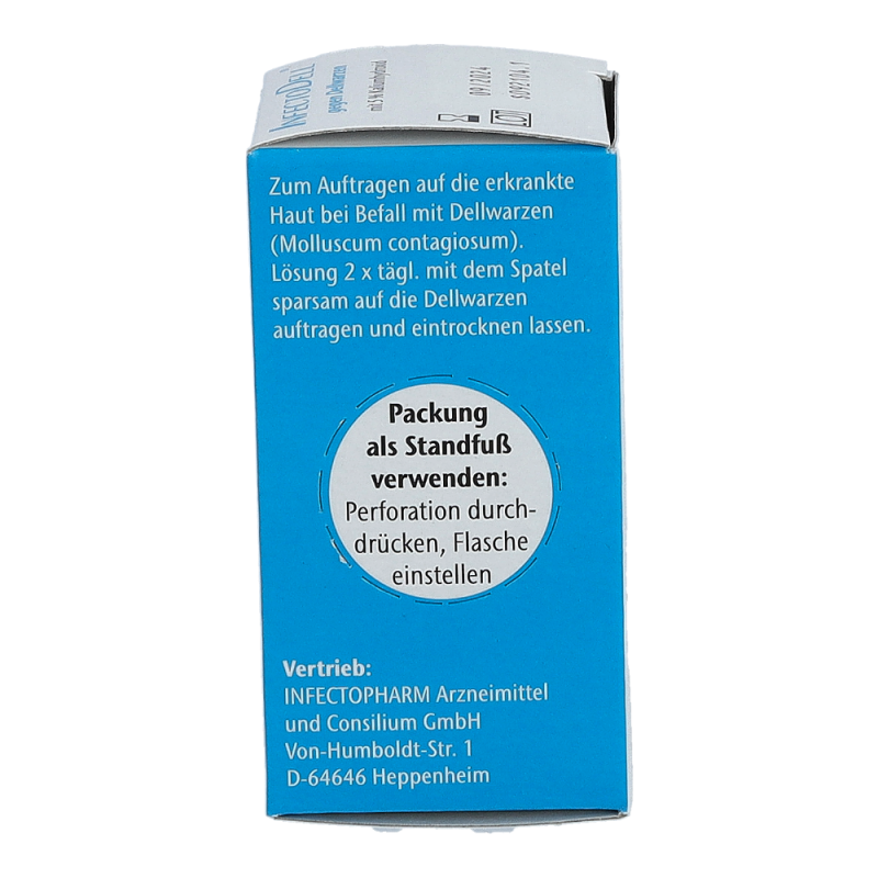 Infectodell Lösung gegen Dellwarzen