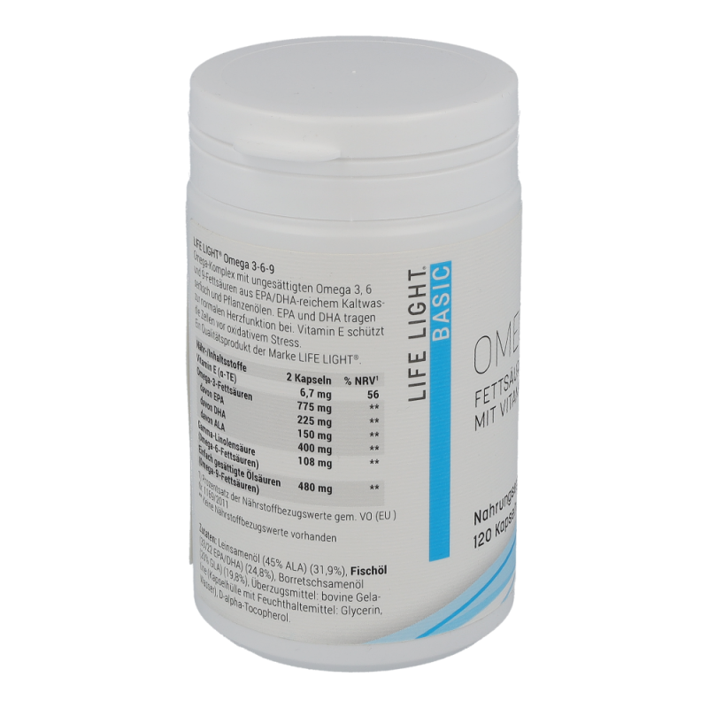 Life Light Omega 3-6-9 Kapseln 120 Stk.