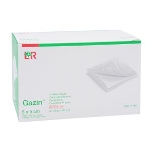 Lohmann & Rauscher Gazin Mullkompresse steril 60 Stk. 16-fach 5 x 5