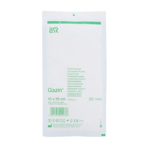 Mullkompresse Gazin steril 8-fach 2 Stk. 10 x 20 cm