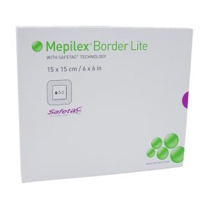 Mölnlycke Mepilex Border Lite Verband 5 Stk. 15 x 15 cm