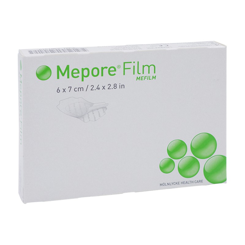Mölnlycke Mepore Film steril 10 Stk. 6 x 7cm