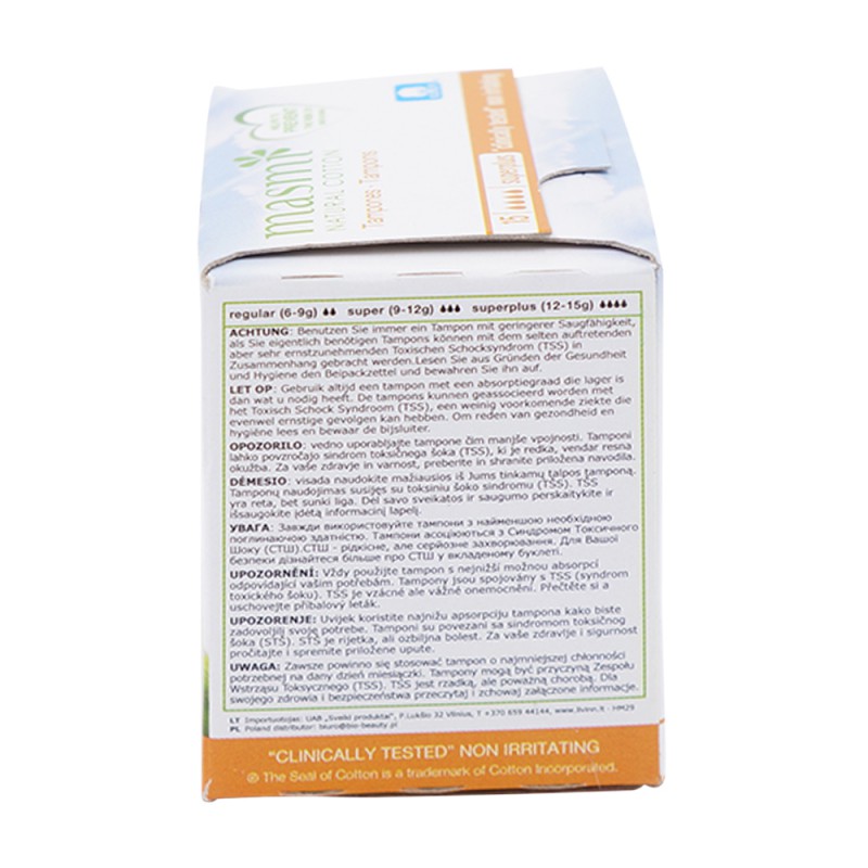 Masmi BIO Tampon Super Plus 15 Stk.
