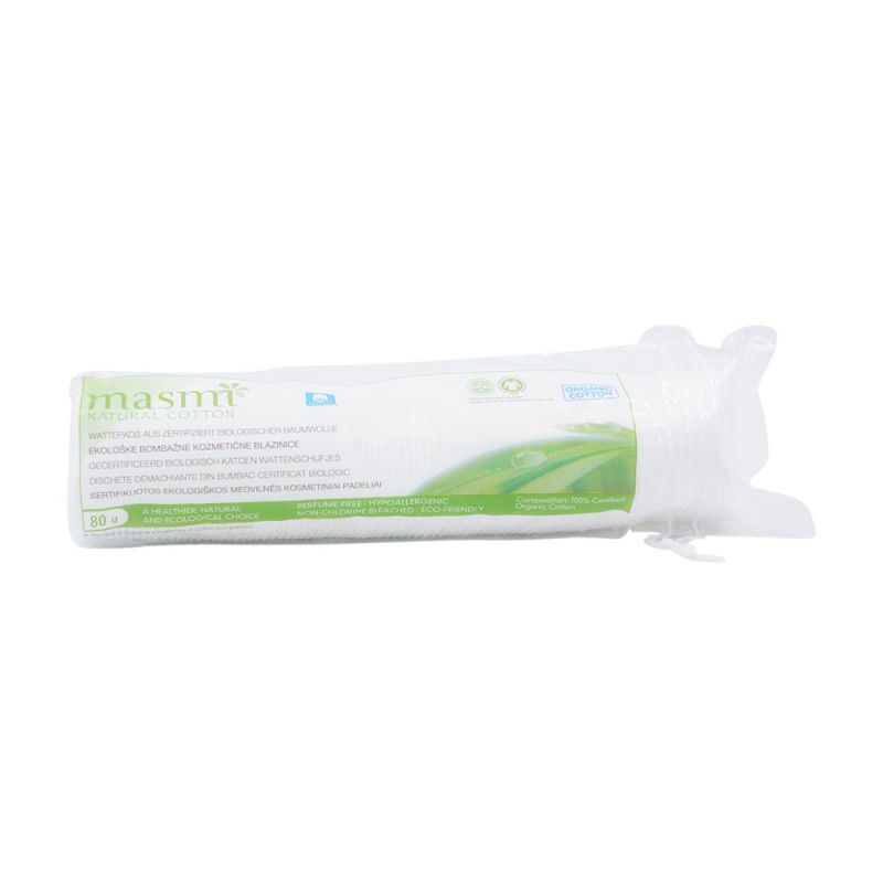 Masmi BIO Kosmetik Pads 80 Stk.