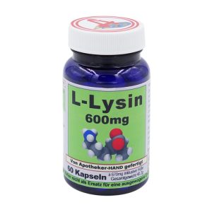 L-Lysin Kapseln 600mg Dreifaltigkeit 60 Stk.