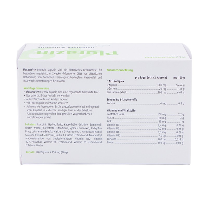 Plurazin 49 Intens Kapseln 120 Stk.