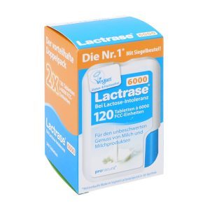 Lactrase 6000 FCC Tabletten 2×120 240 Stk.