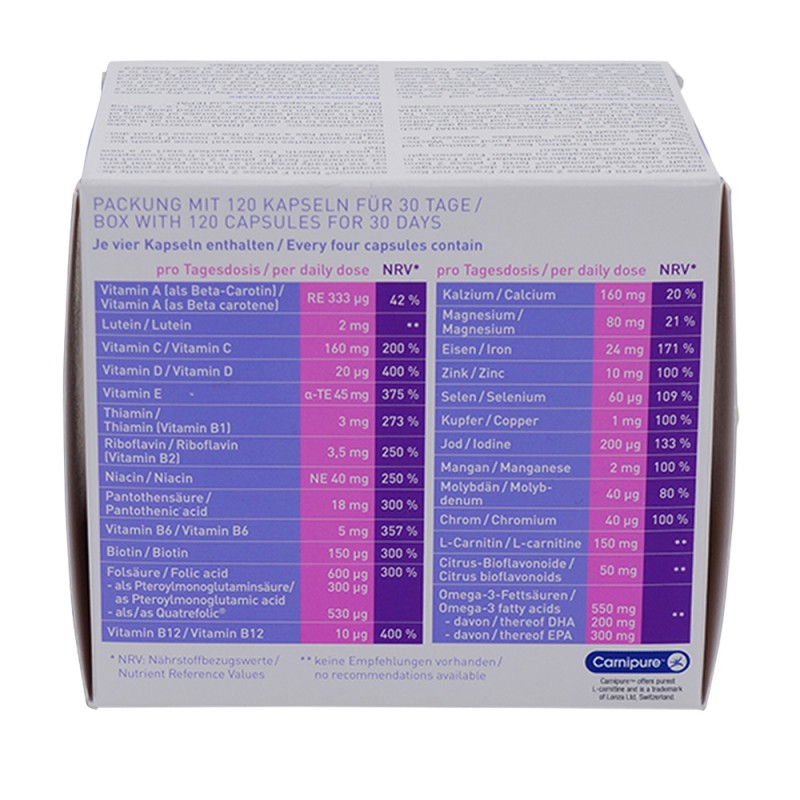 Amitamin Kapseln Fertil F 120 Stk.