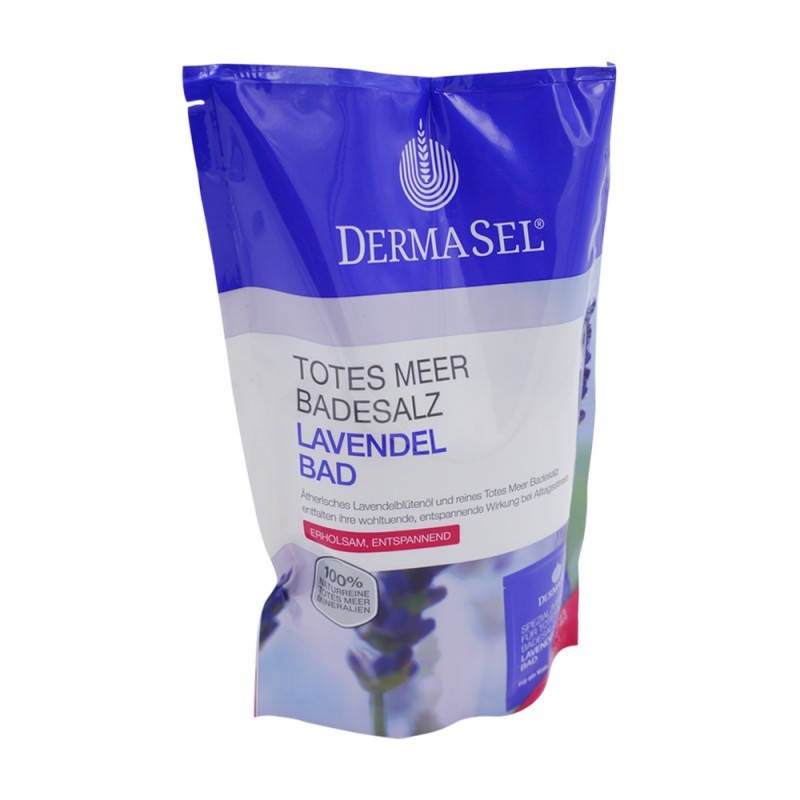 Dermasel med Totes Meer Badesalz Lavendel 400 g