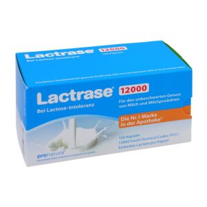 Lactrase Kapseln 12000 FCC 150 Stk.