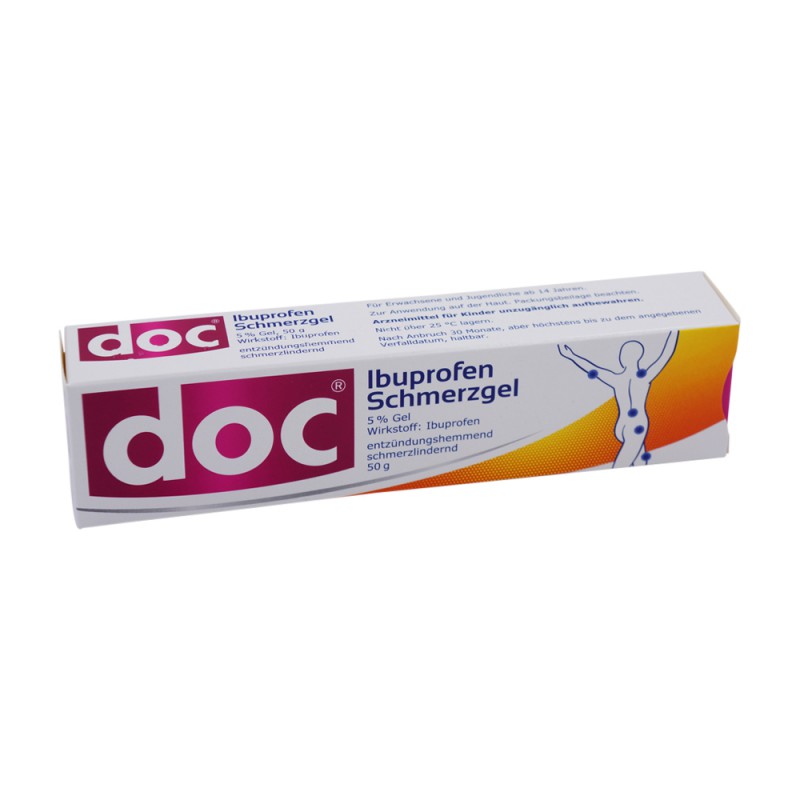 doc Ibuprofen Schmerzgel – 5% Gel