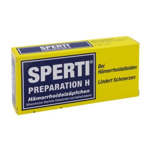 SPERTI PREPARATION H Hämorrhoidalzäpfchen