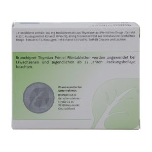 Bronchipret Thymian Primel Filmtabletten 20 Stk.