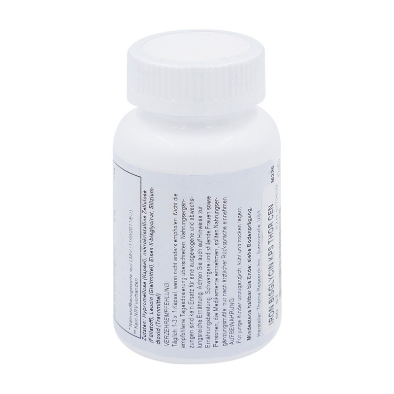 Thorne Research Iron Bisglycerine Kapseln 60 Stk.