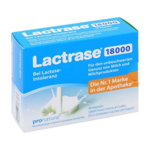 Lactrase 18000 FCC Kapseln 40 Stk.