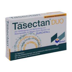 Tasectan DUO Erwachsene Tabletten 500 mg 12 Stk.