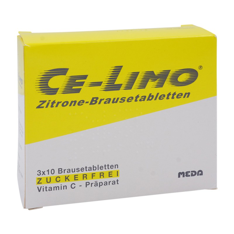 CeLimo Zitrone Brausetabletten