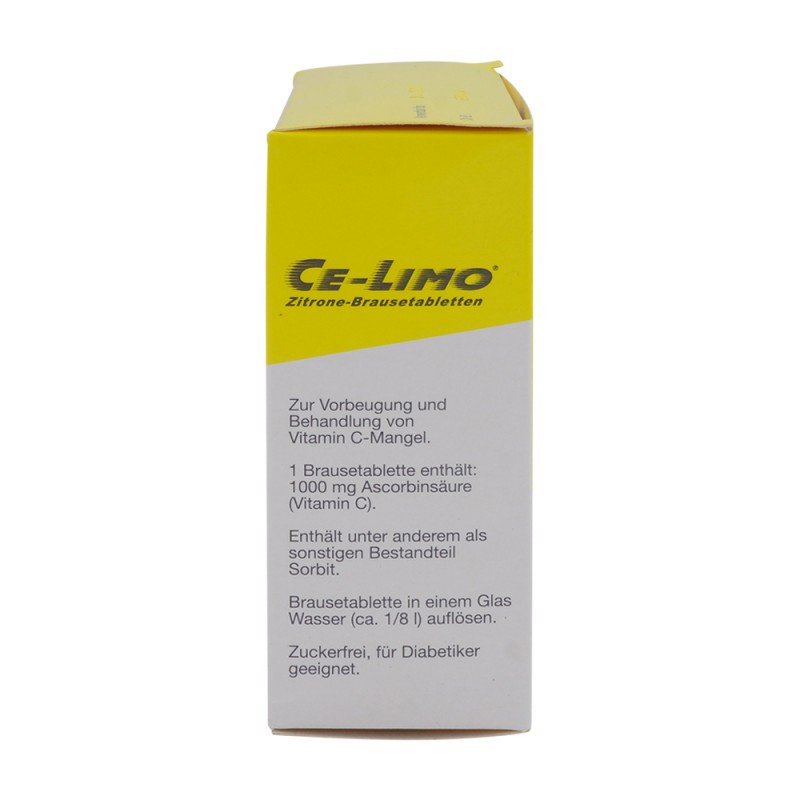 CeLimo Zitrone Brausetabletten