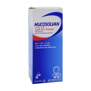Mucosolvan 15 mg/5 ml Saft für Kinder