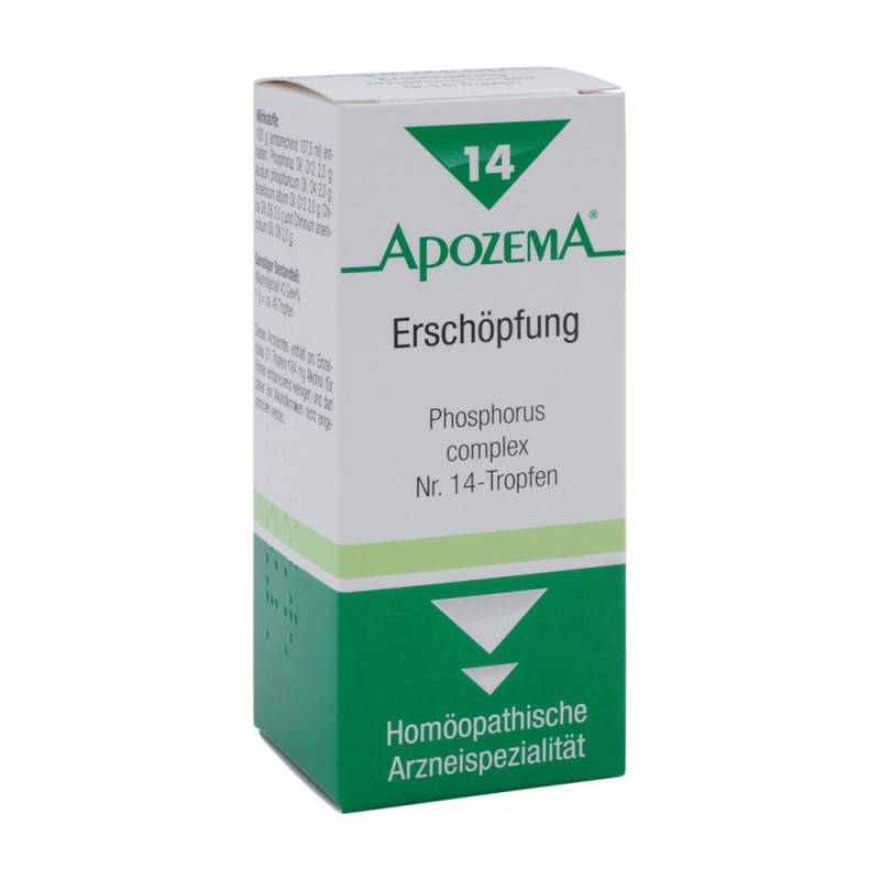 Apozema Tropfen Nr. 14 Erschöpfung 50 ml