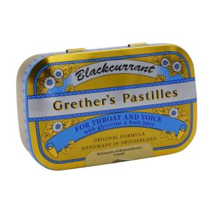 Grethers Pastillen Blackcurrant 110 g