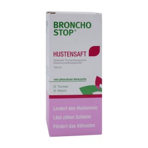 Bronchostop Hustensaft Thymian Eibisch