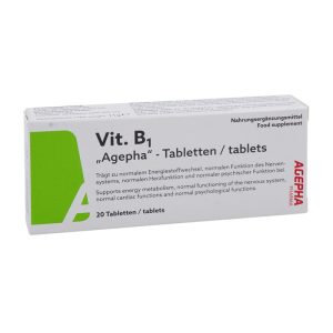 VIT B 1 TBL DL 200MG AGEPHA