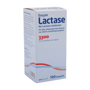 Lactrase Enzym Kapseln 3.300 FCC 100 Stk.