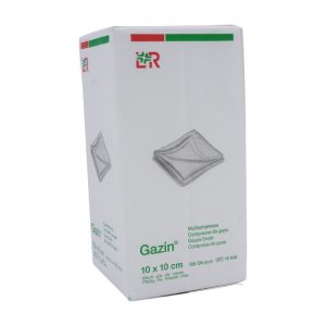 Lohmann & Rauscher Gazin unsteril 100 Stk. 16-fach 10 x 10 cm