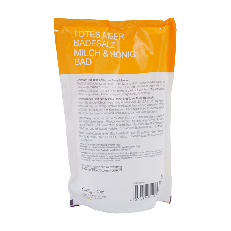 Dermasel Badesalz spa 400 g Milch und Honig