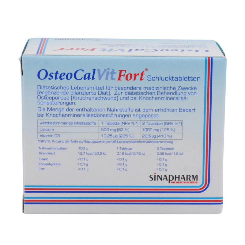 Osteo Calvit Fort Schlucktabletten 60 Stk.